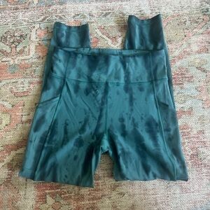 lululemon athletica Teal Bike Shorts